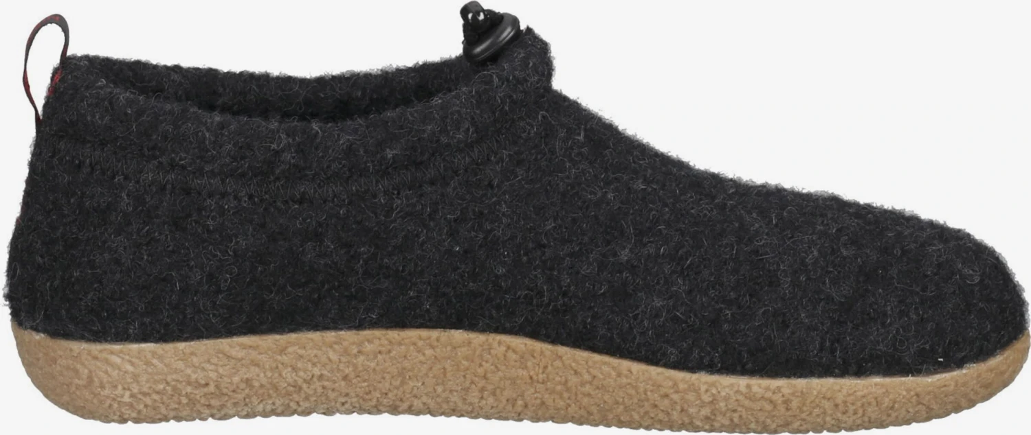 Giesswein Åbne Sko Hjemmesko Mænd Antracit 6 Giesswein Åbne Sko Hjemmesko Mænd Antracit - Billede 4