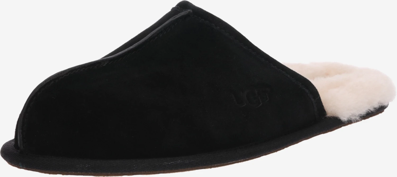 Ugg Åbne Sko Hjemmesko Scuff Mænd Sort 3 Ugg Åbne Sko Hjemmesko Scuff Mænd Sort