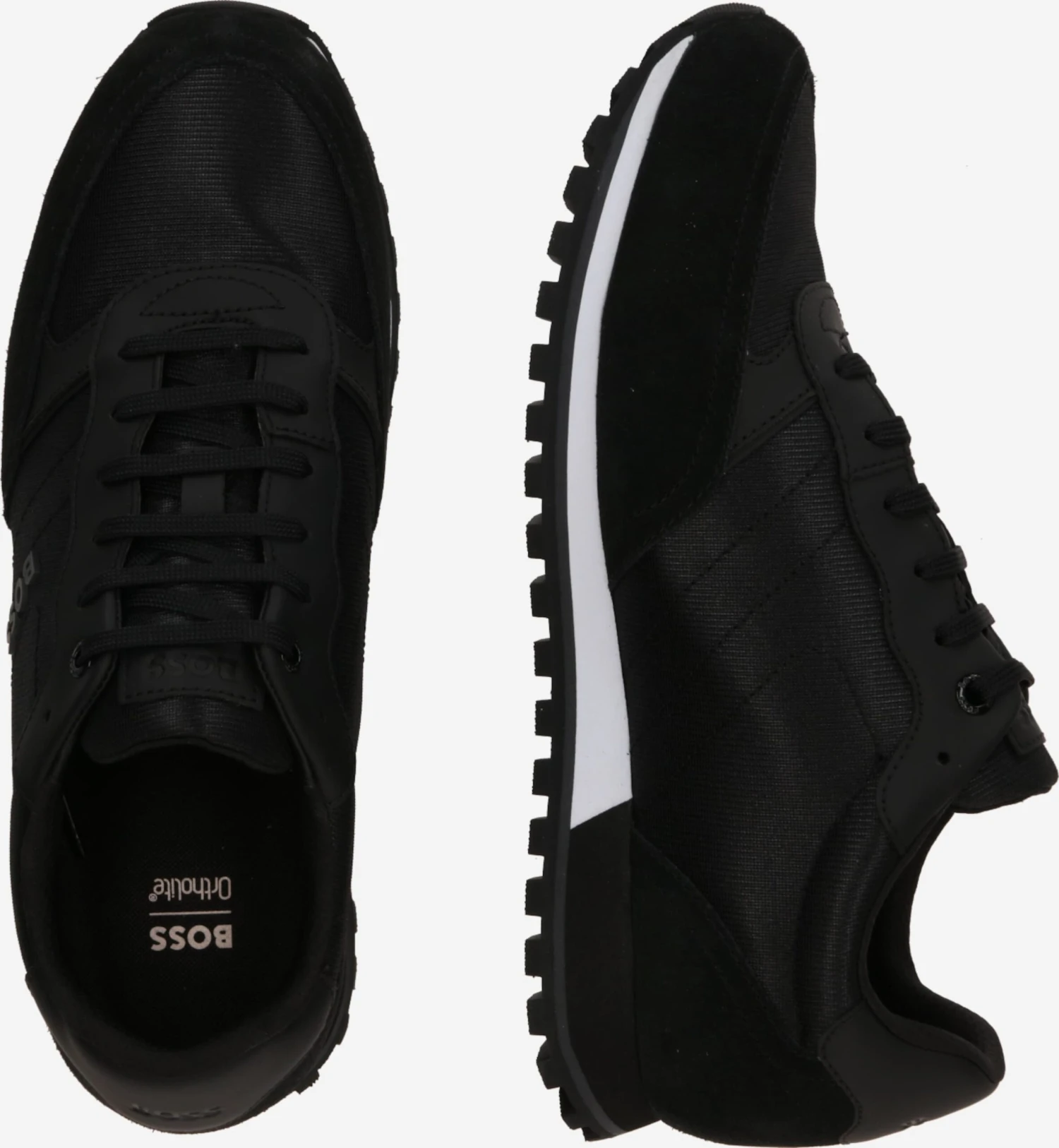 Running Sneakers Sneaker Low Parkour Mænd Sort 4 Running Sneakers Sneaker Low Parkour Mænd Sort - Billede 2