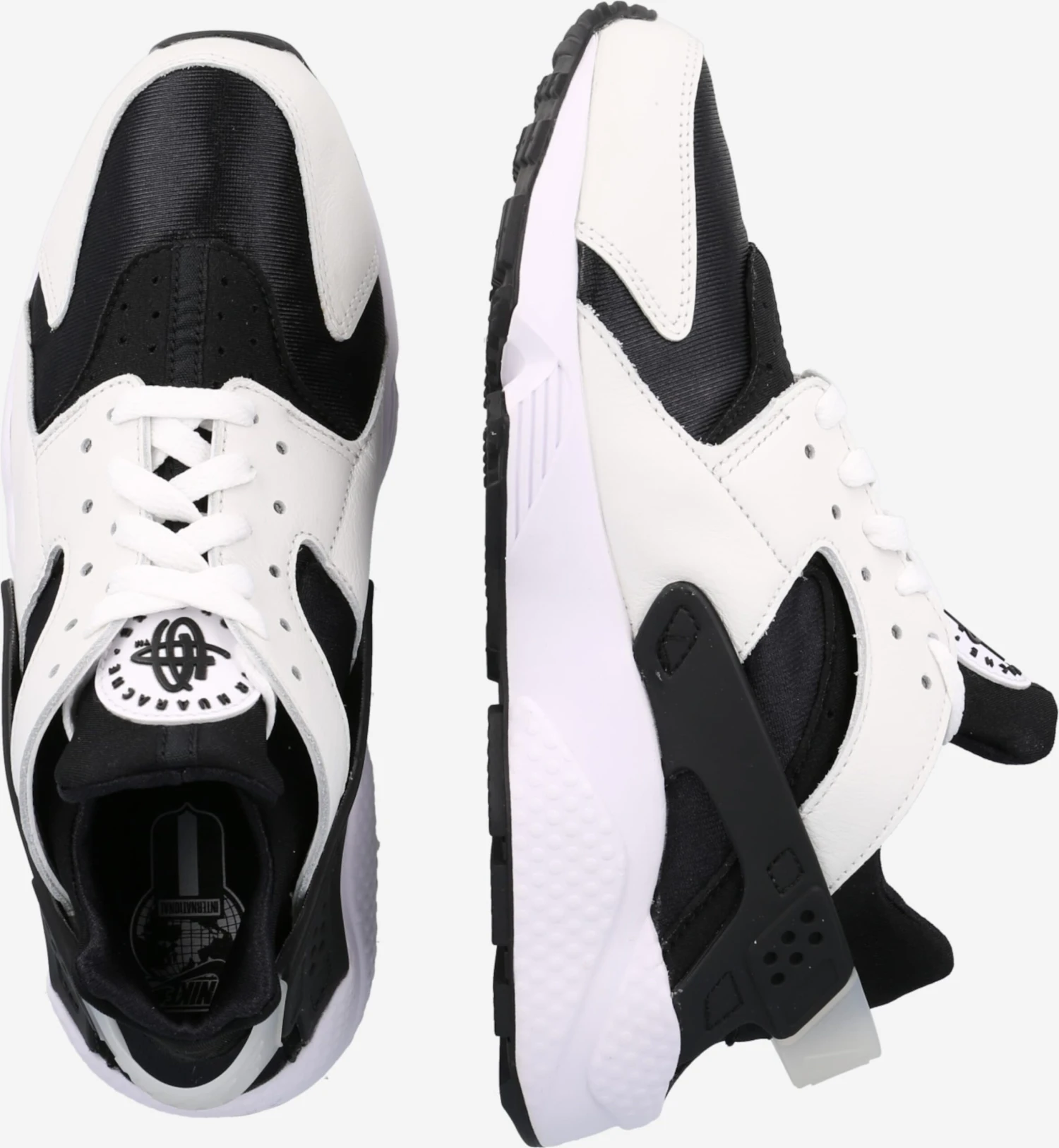Nike Sportswear Running Sneakers Sneaker Low AIR HUARACHE Mænd Sort / Hvid 4 Nike Sportswear Running Sneakers Sneaker Low AIR HUARACHE Mænd Sort / Hvid - Billede 2