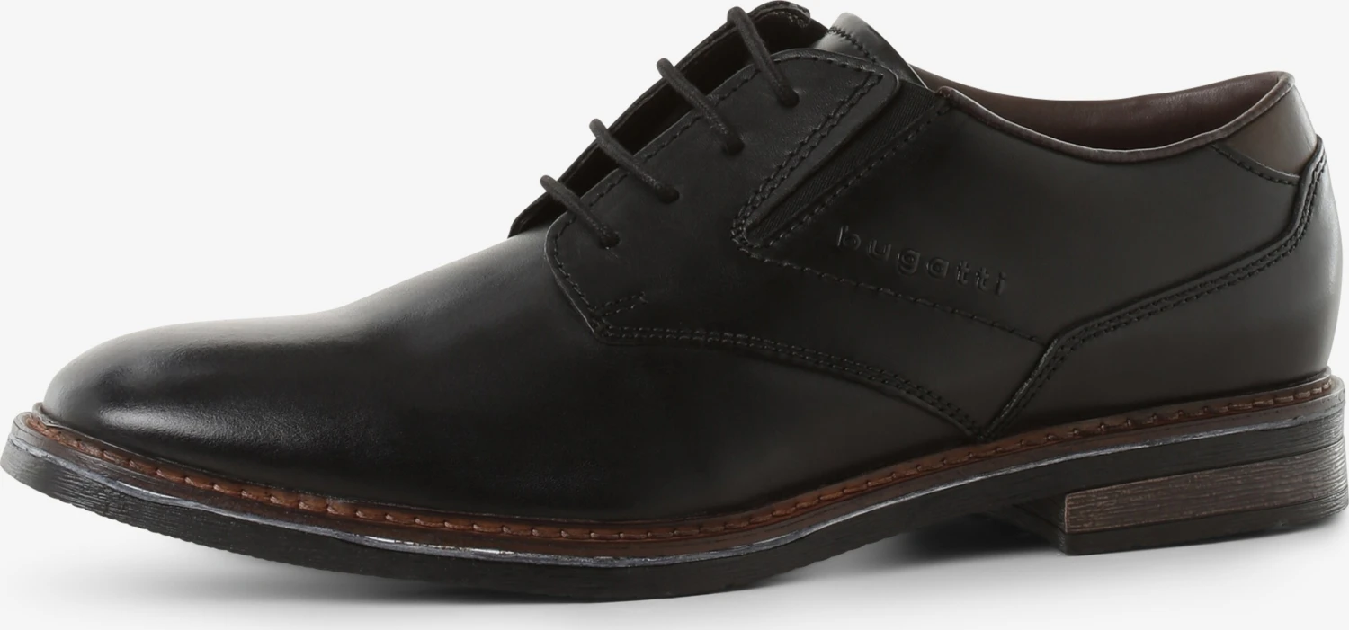 Bugatti Business Sko Snøresko Maika Exko Mænd Sort 3 Bugatti Business Sko Snøresko Maika Exko Mænd Sort