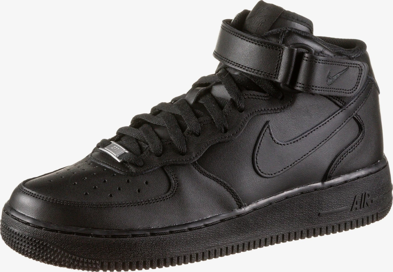 Nike Sportswear High Top Sneakers Sneaker High AIR FORCE 1 MID 07 Mænd Sort 3 Nike Sportswear High Top Sneakers Sneaker High AIR FORCE 1 MID 07 Mænd Sort