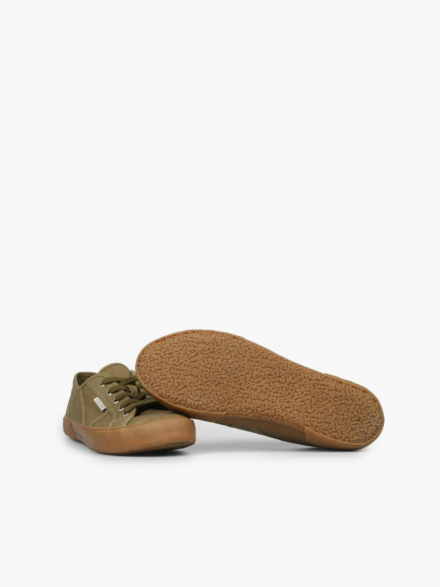 Scalpers Casual Sneakers Sneaker Low Roi Mænd Oliven 7 Scalpers Casual Sneakers Sneaker Low Roi Mænd Oliven - Billede 5