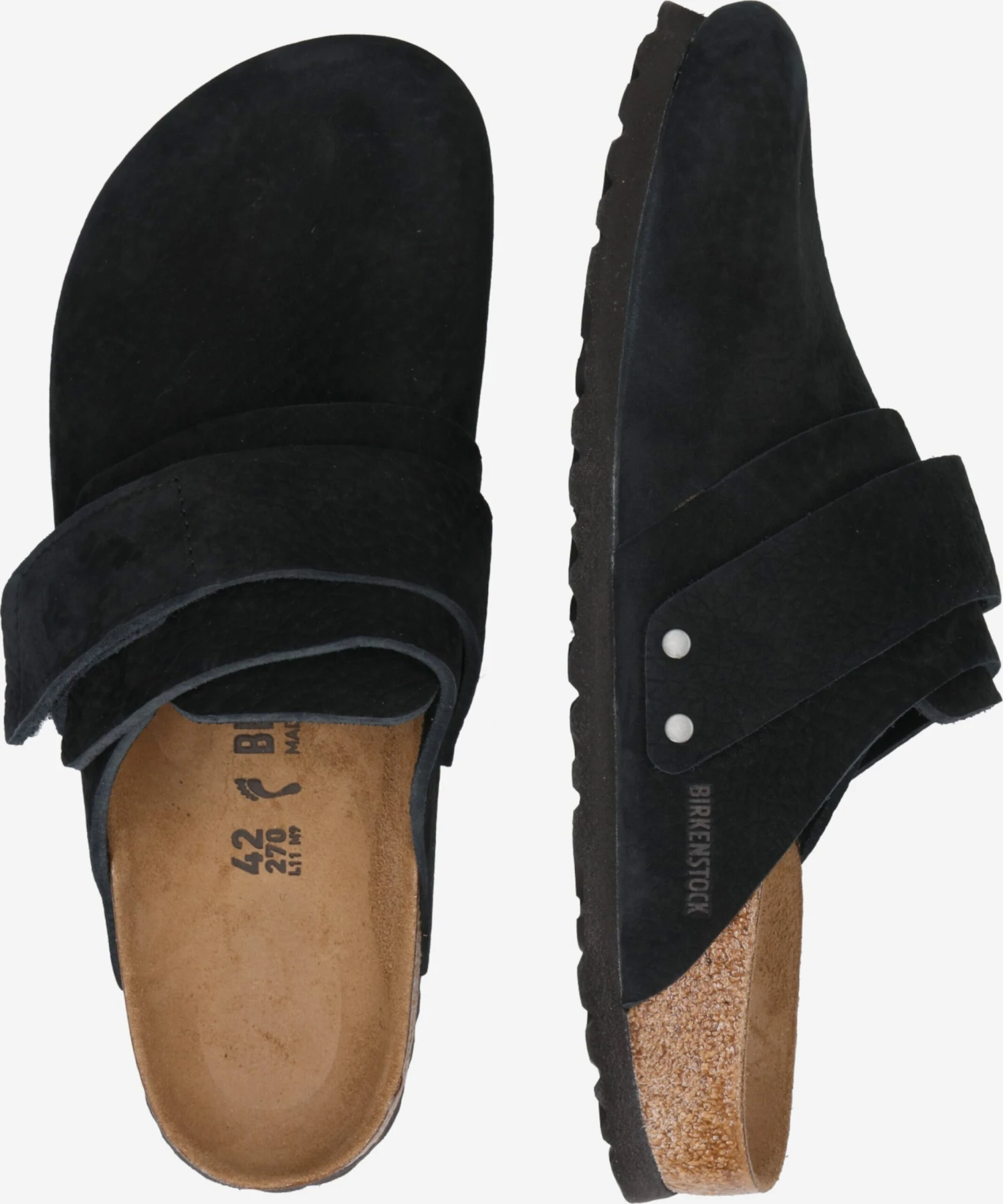 Birkenstock Tøfler Pantoletter Nagoya Mænd Sort 4 Birkenstock Tøfler Pantoletter Nagoya Mænd Sort - Billede 2