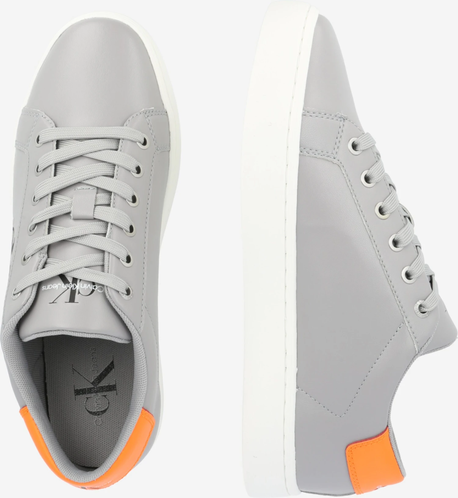 Calvin Klein Jeans Casual Sneakers Sneaker Low Mænd Grå 4 Calvin Klein Jeans Casual Sneakers Sneaker Low Mænd Grå - Billede 2