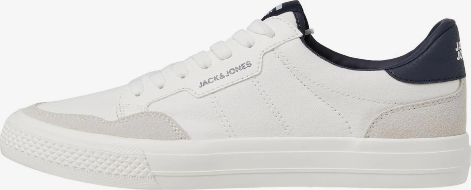 Jack & Jones Casual Sneakers Sneaker Low Mænd Hvid / Perlehvid 3 Jack & Jones Casual Sneakers Sneaker Low Mænd Hvid / Perlehvid