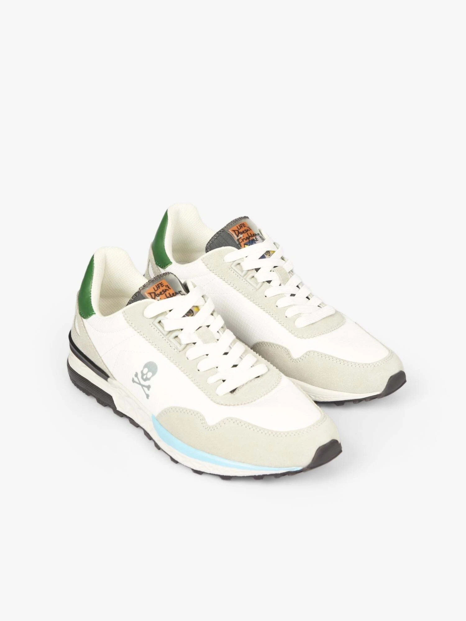 Scalpers Running Sneakers Sneaker Low Harry Mænd Hvid 5 Scalpers Running Sneakers Sneaker Low Harry Mænd Hvid - Billede 3