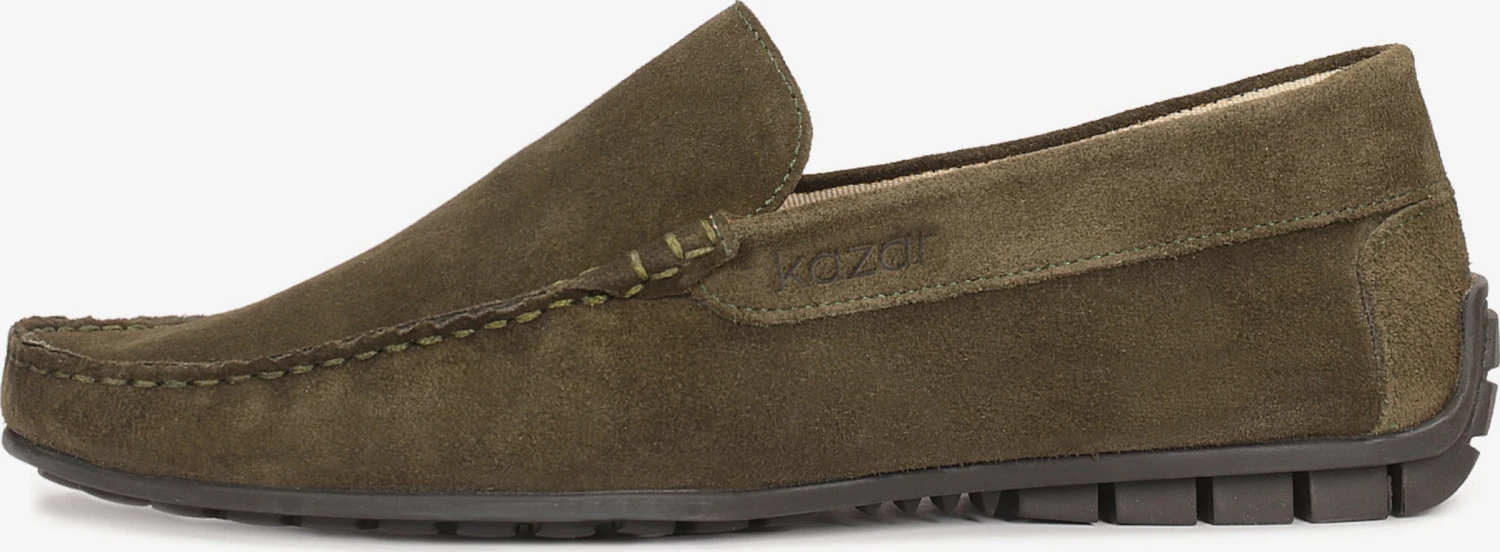 Kazar Mokassiner Mokassin Mænd Oliven 3 Kazar Mokassiner Mokassin Mænd Oliven
