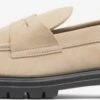 Bianco Lukkede Sko Slipper Mænd Beige