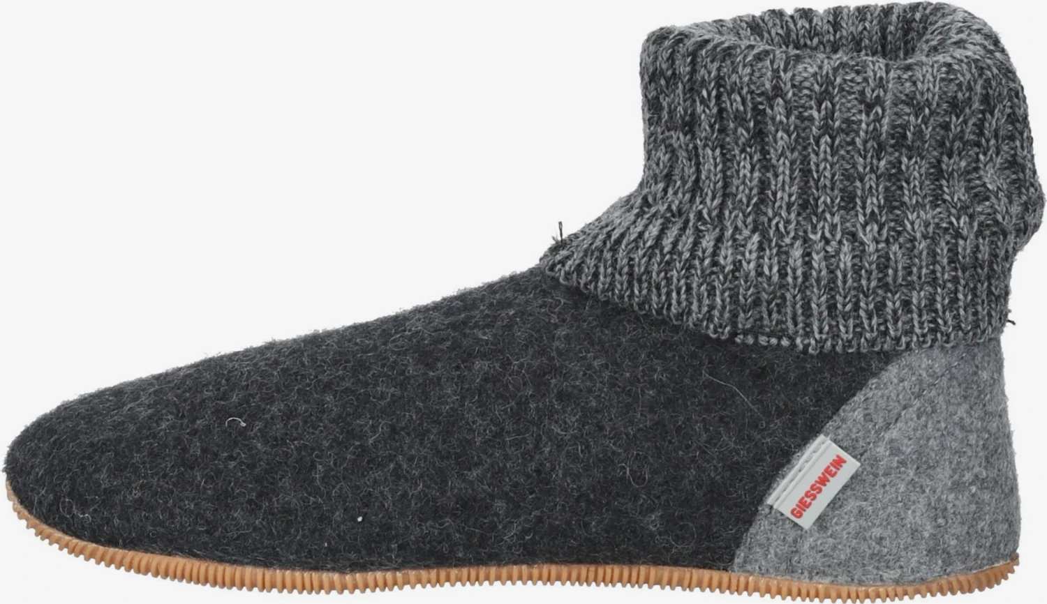 Giesswein Åbne Sko Hjemmesko Mænd Grå / Antracit 7 Giesswein Åbne Sko Hjemmesko Mænd Grå / Antracit - Billede 5