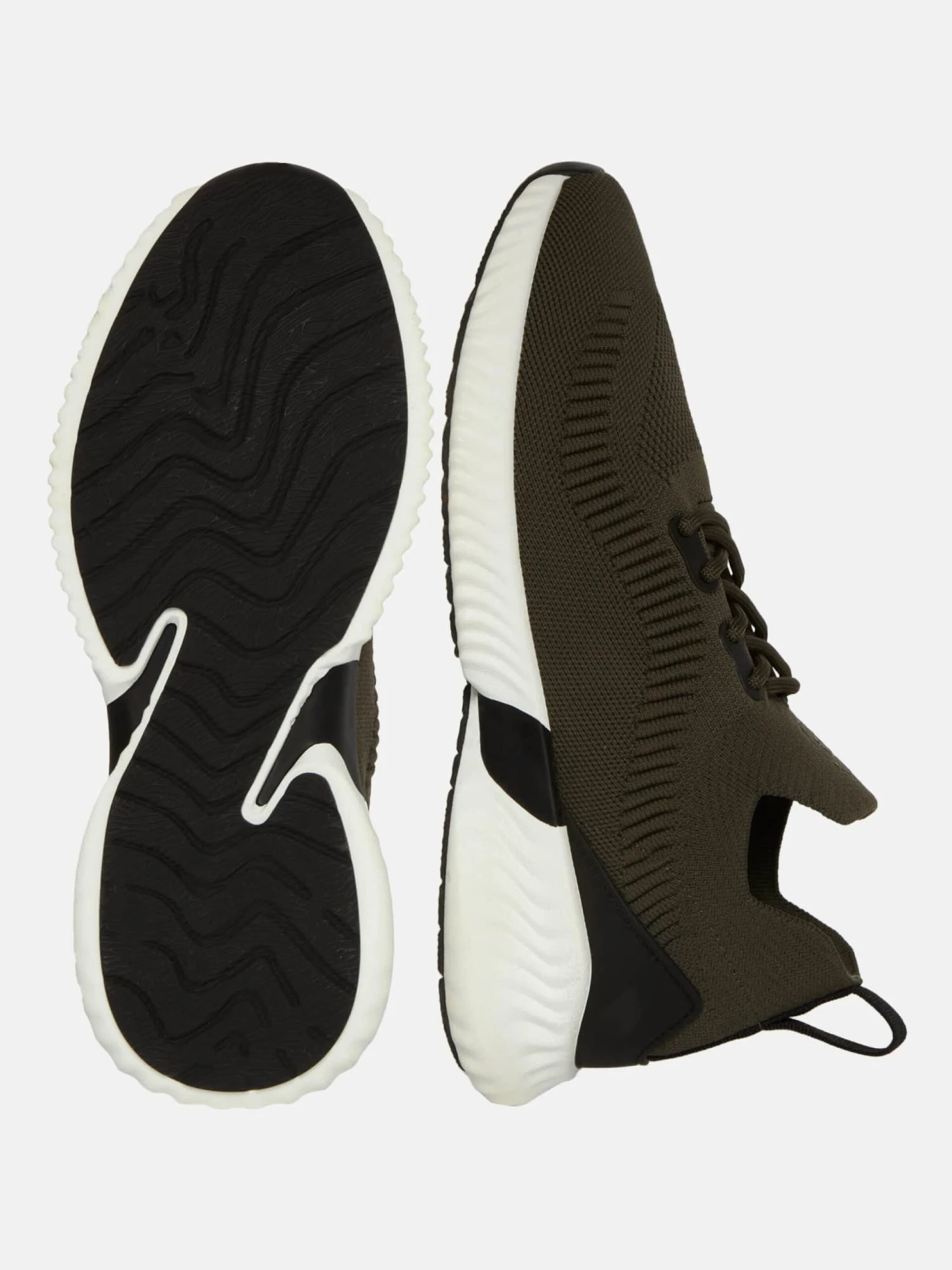 Running Sneakers Sneaker Low Mænd Mørkegrøn 4 Running Sneakers Sneaker Low Mænd Mørkegrøn - Billede 2