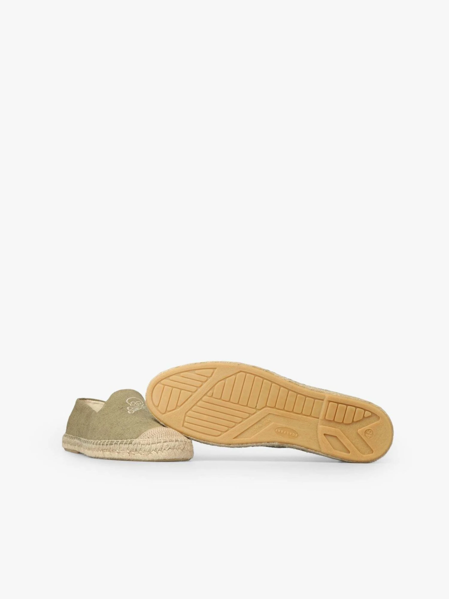 Scalpers Espadriller Espadrillaer Skull Mænd Grøn / Khaki 7 Scalpers Espadriller Espadrillaer Skull Mænd Grøn / Khaki - Billede 5