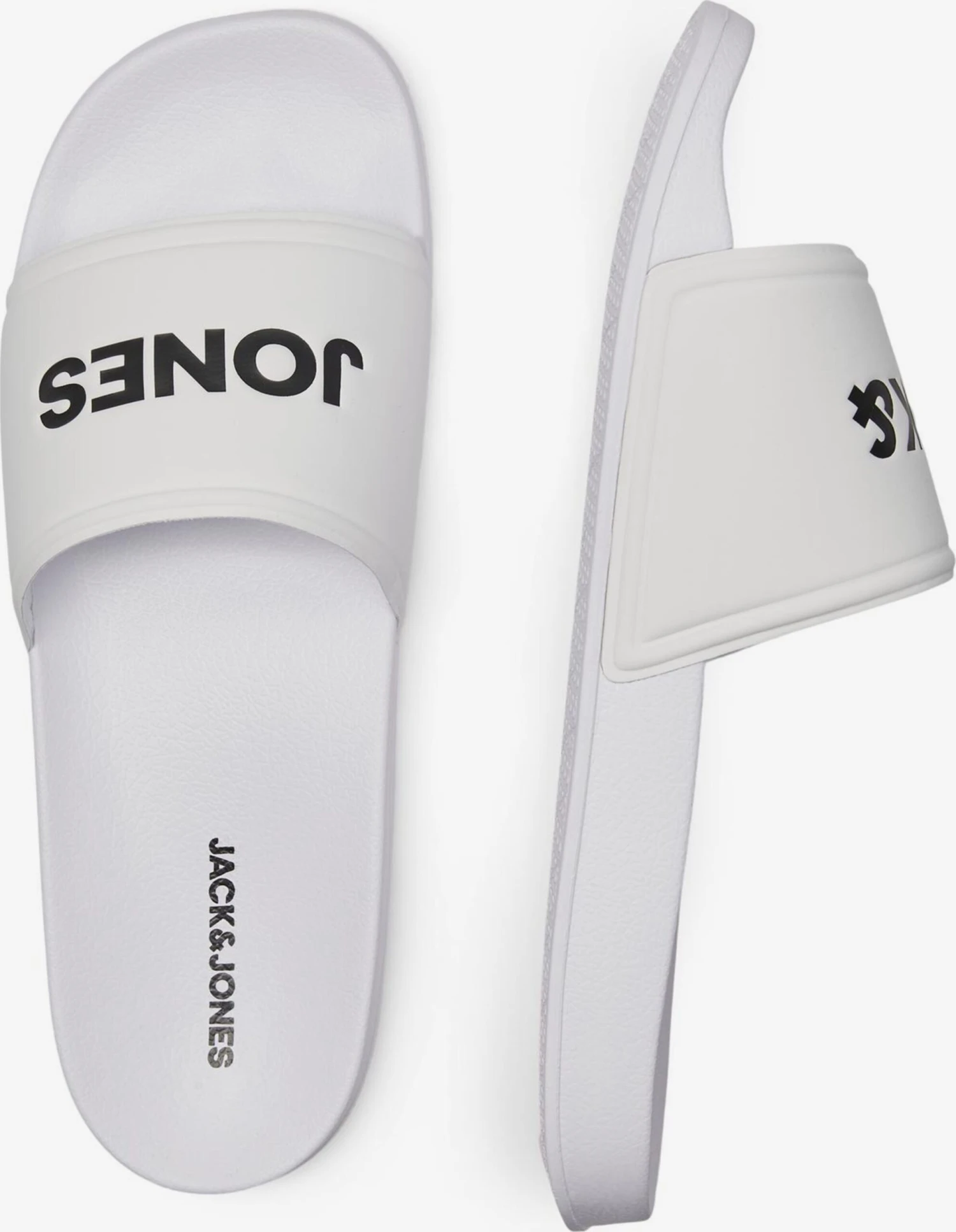 Jack & Jones Tøfler Pantoletter LARRY Mænd Hvid 4 Jack & Jones Tøfler Pantoletter LARRY Mænd Hvid - Billede 2