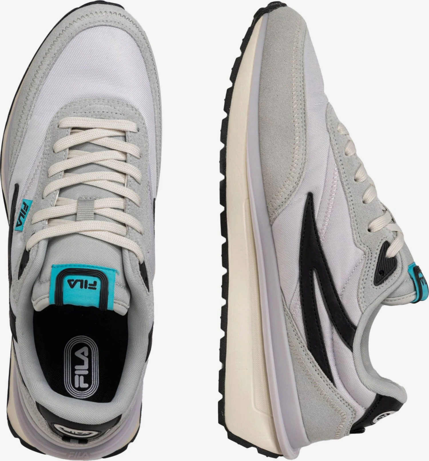 Fila Lave Sko Sporty Snøresko Mænd Grå / Hvid 6 Fila Lave Sko Sporty Snøresko Mænd Grå / Hvid - Billede 4