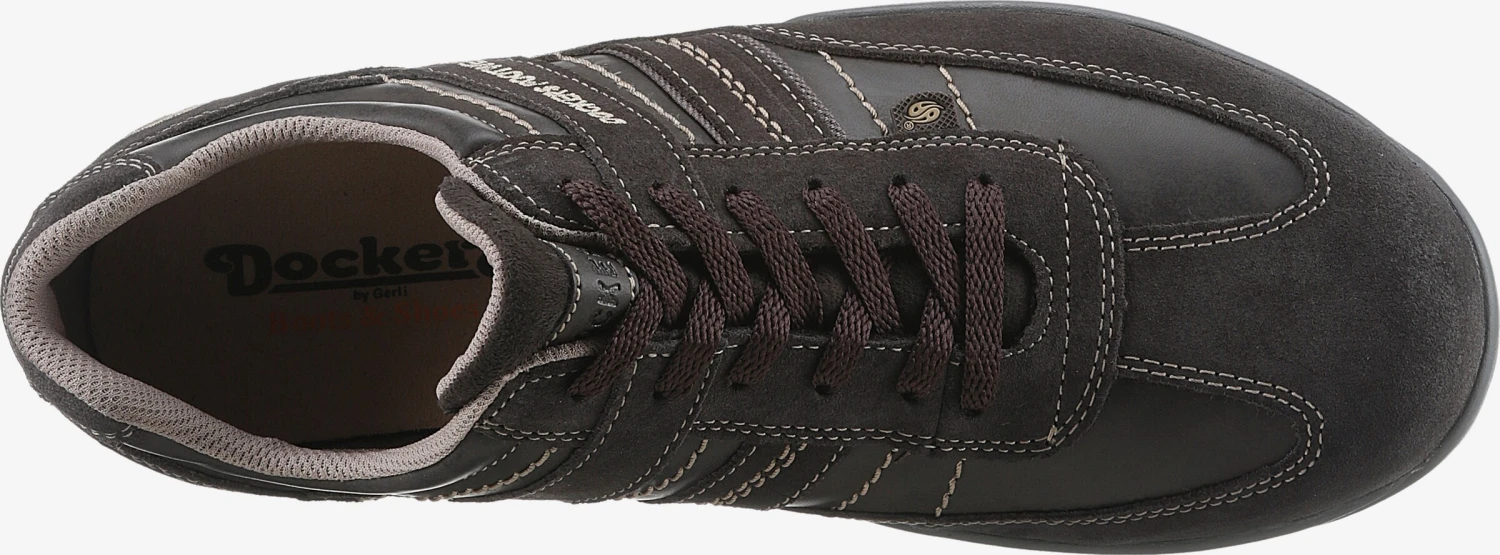 Dockers By Gerli Lave Sko Sporty Snøresko Mænd Mørkebrun 4 Dockers By Gerli Lave Sko Sporty Snøresko Mænd Mørkebrun - Billede 2