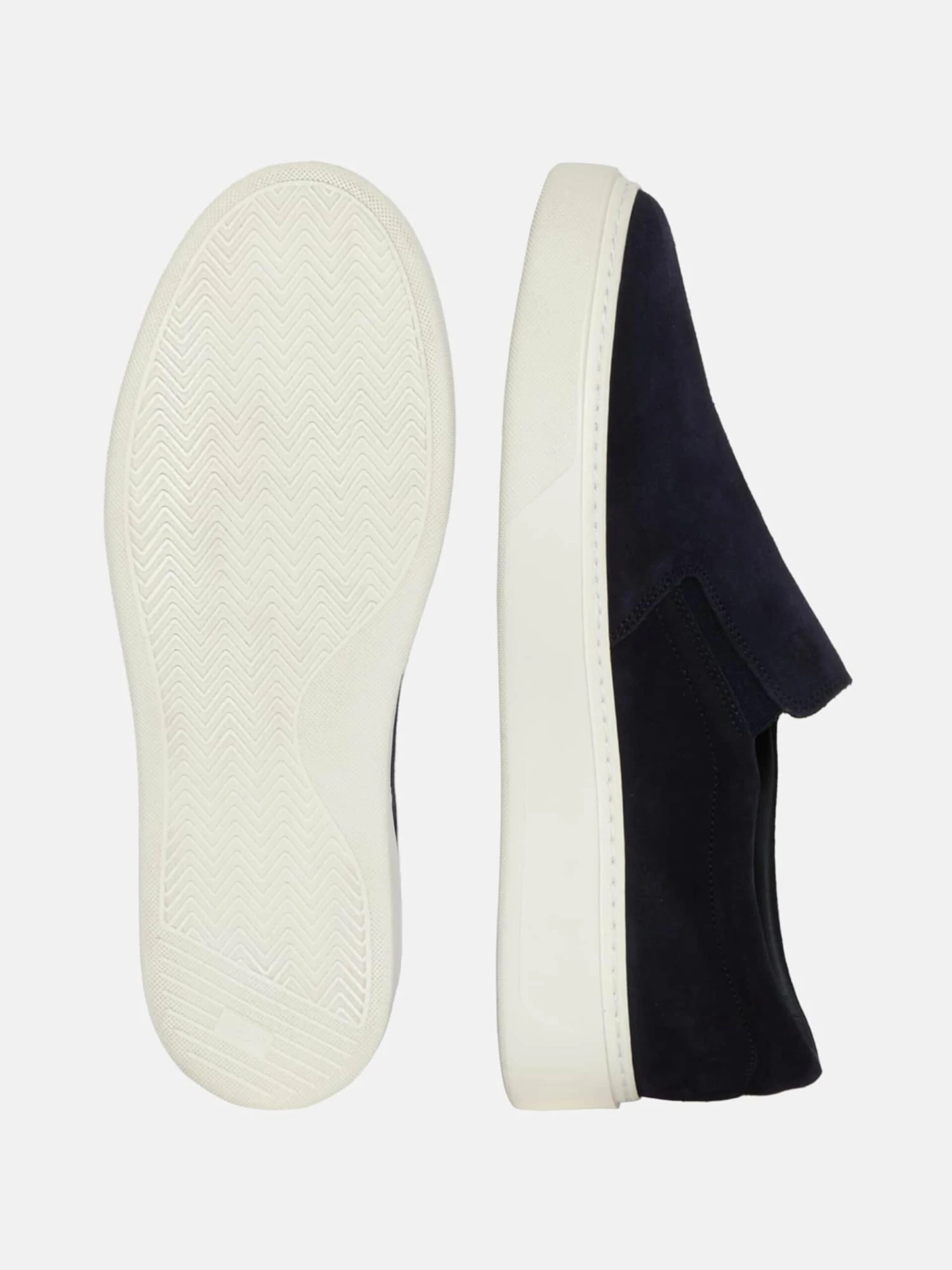 Slip-Ons Slip On Mænd Navy 4 Slip-Ons Slip On Mænd Navy - Billede 2