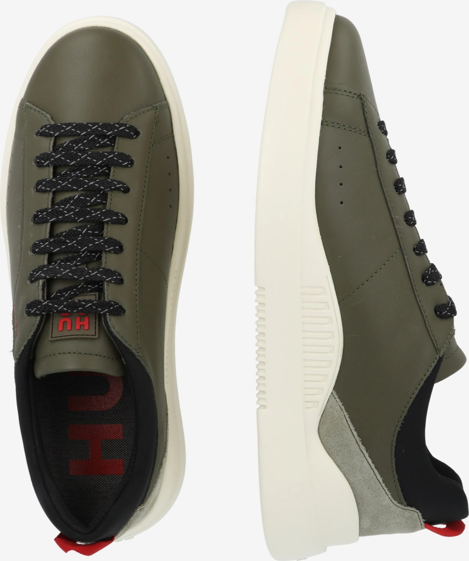 Hugo Casual Sneakers Sneaker Low Blake Mænd Oliven 4 Hugo Casual Sneakers Sneaker Low Blake Mænd Oliven - Billede 2