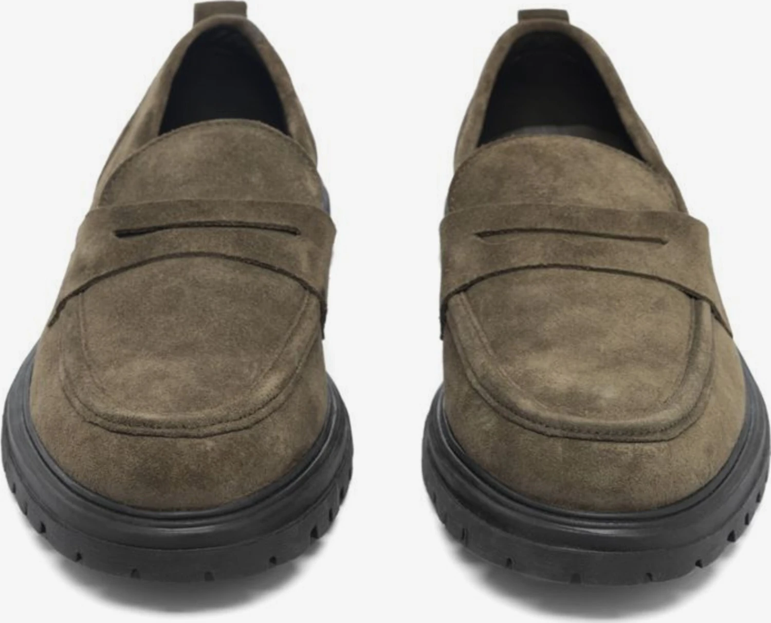 Bianco Lukkede Sko Slipper Mænd Oliven 7 Bianco Lukkede Sko Slipper Mænd Oliven - Billede 5