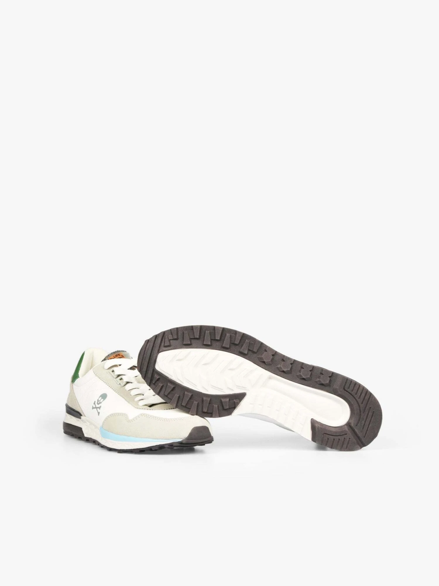 Scalpers Running Sneakers Sneaker Low Harry Mænd Hvid 7 Scalpers Running Sneakers Sneaker Low Harry Mænd Hvid - Billede 5