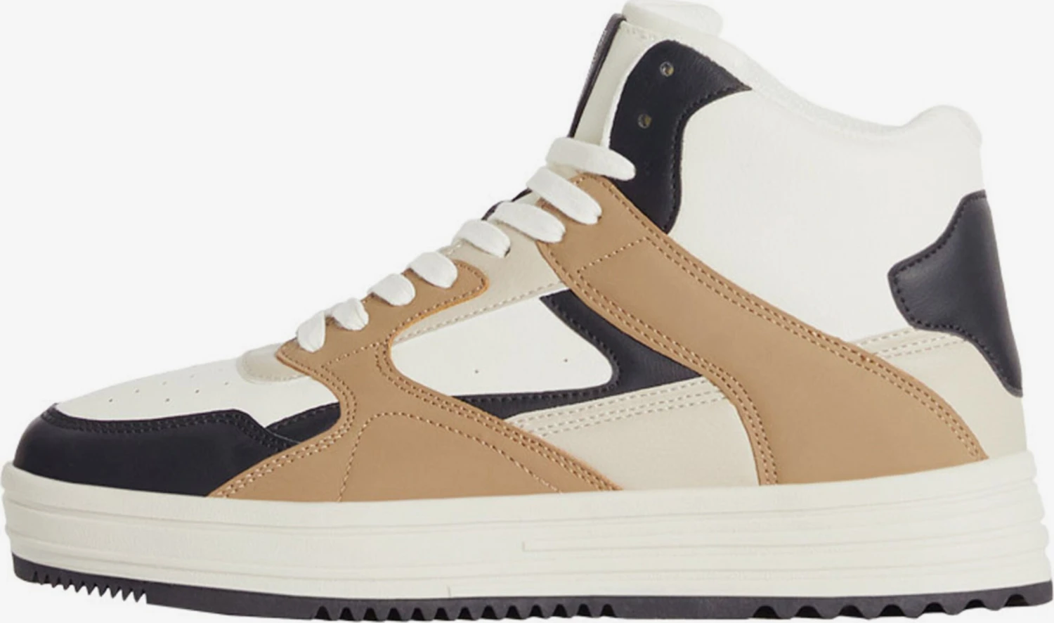 BERSHKA High Top Sneakers Sneaker High Mænd Blandingsfarvet 4 BERSHKA High Top Sneakers Sneaker High Mænd Blandingsfarvet - Billede 2