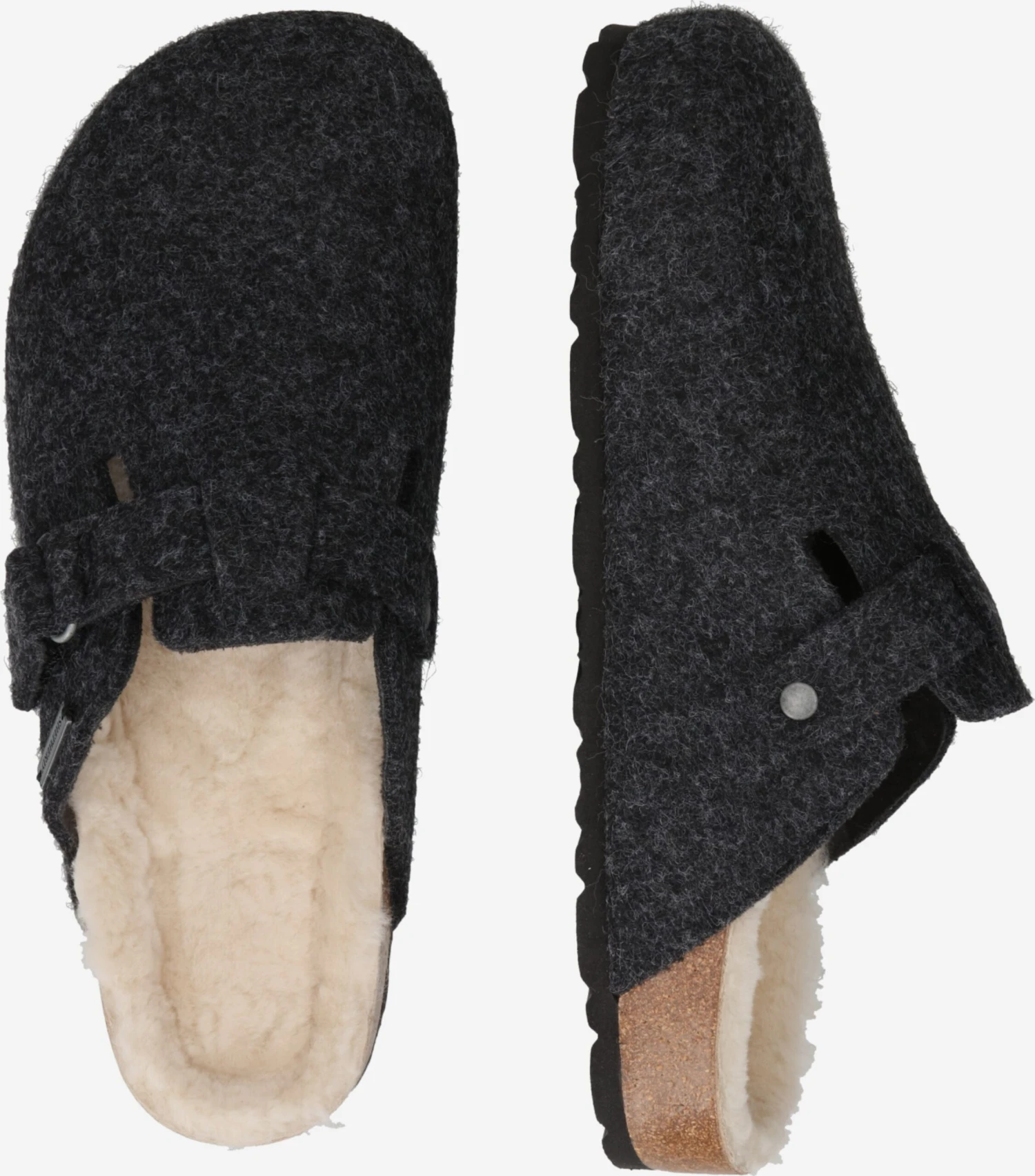 Shepherd Tøfler Pantoletter Valdemar Mænd Antracit 4 Shepherd Tøfler Pantoletter Valdemar Mænd Antracit - Billede 2