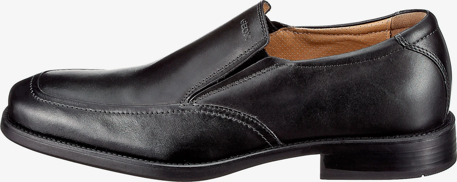 Geox Business Sko Slipper Federico Mænd Sort 6 Geox Business Sko Slipper Federico Mænd Sort - Billede 4