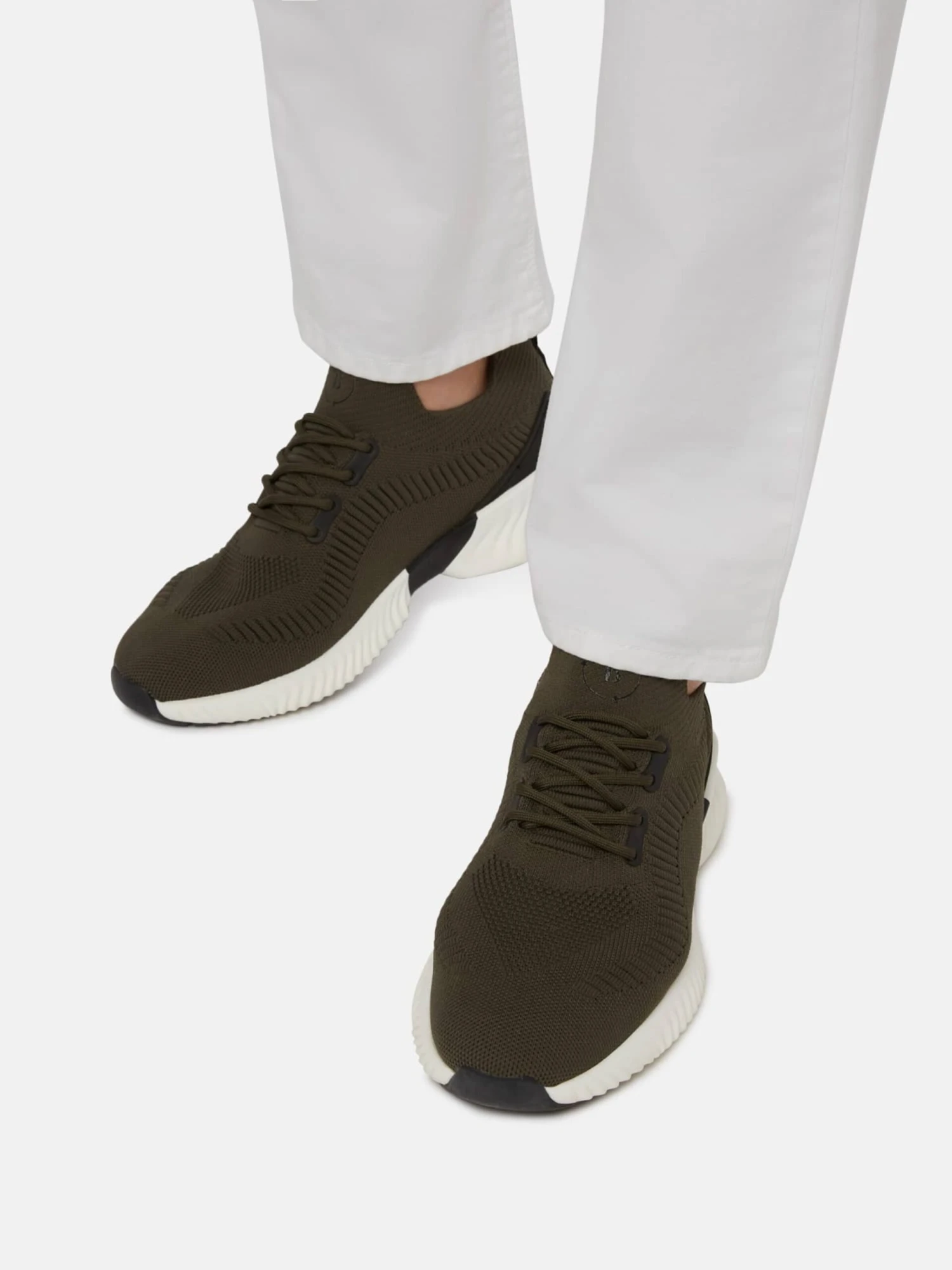 Running Sneakers Sneaker Low Mænd Mørkegrøn 6 Running Sneakers Sneaker Low Mænd Mørkegrøn - Billede 4