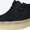 Clarks Originals Casual Snøresko Snøresko Wallabee Mænd Sort -Nike Sportswear 637760fb844b965febe7dbfd90276497