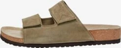 Selected Homme Tøfler Pantoletter Bastian Mænd Khaki