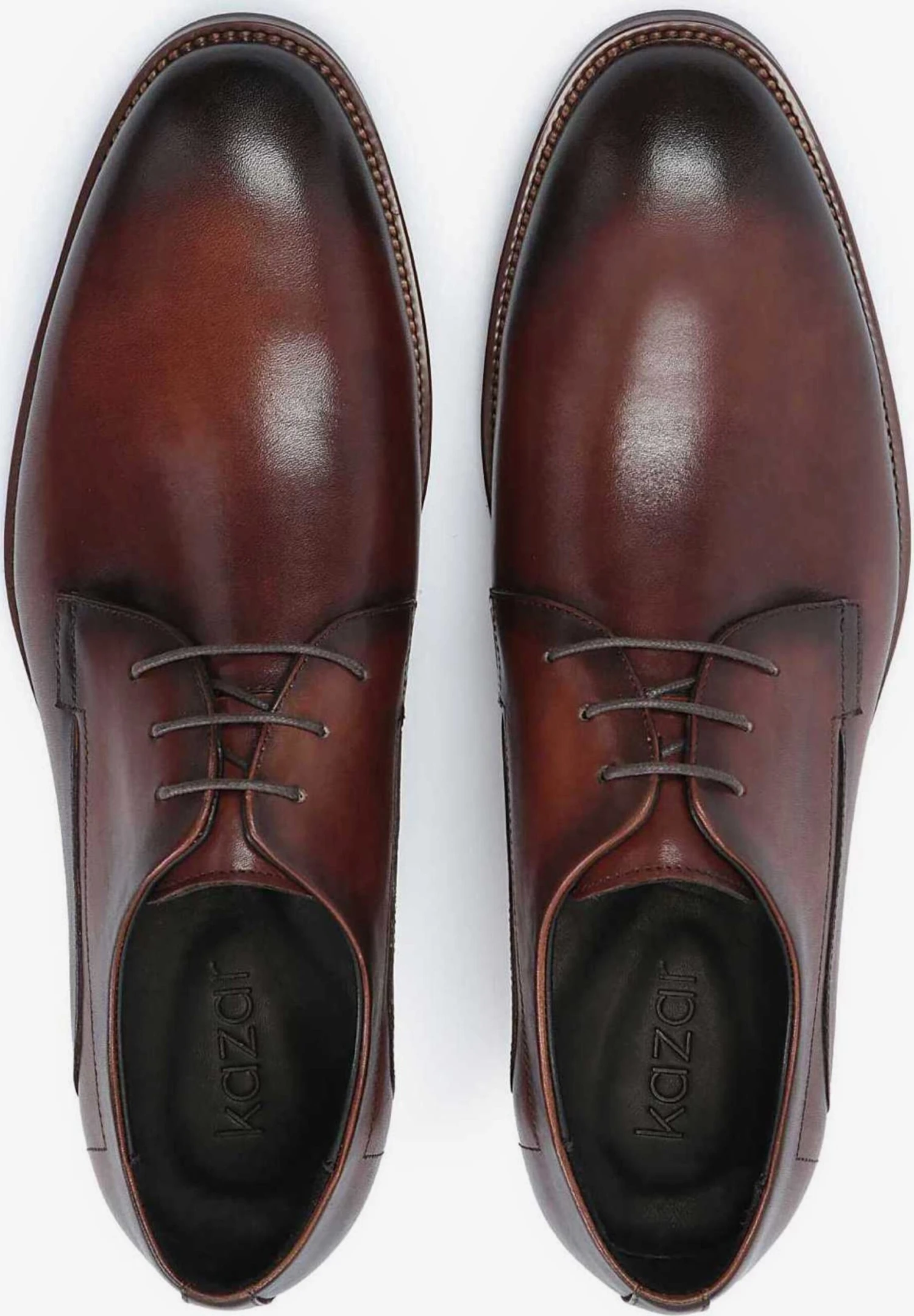 Kazar Business Sko Snøresko Mænd Mørkebrun 6 Kazar Business Sko Snøresko Mænd Mørkebrun - Billede 4