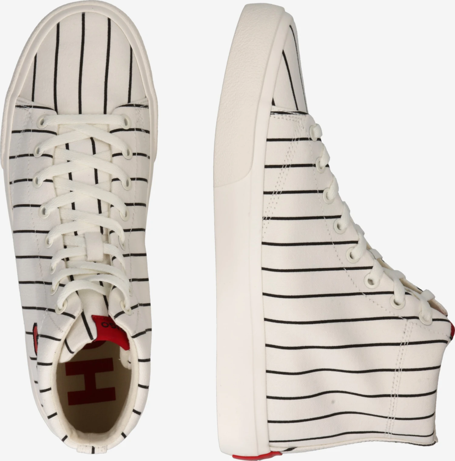 Hugo High Top Sneakers Sneaker High Dyer Mænd Hvid 4 Hugo High Top Sneakers Sneaker High Dyer Mænd Hvid - Billede 2