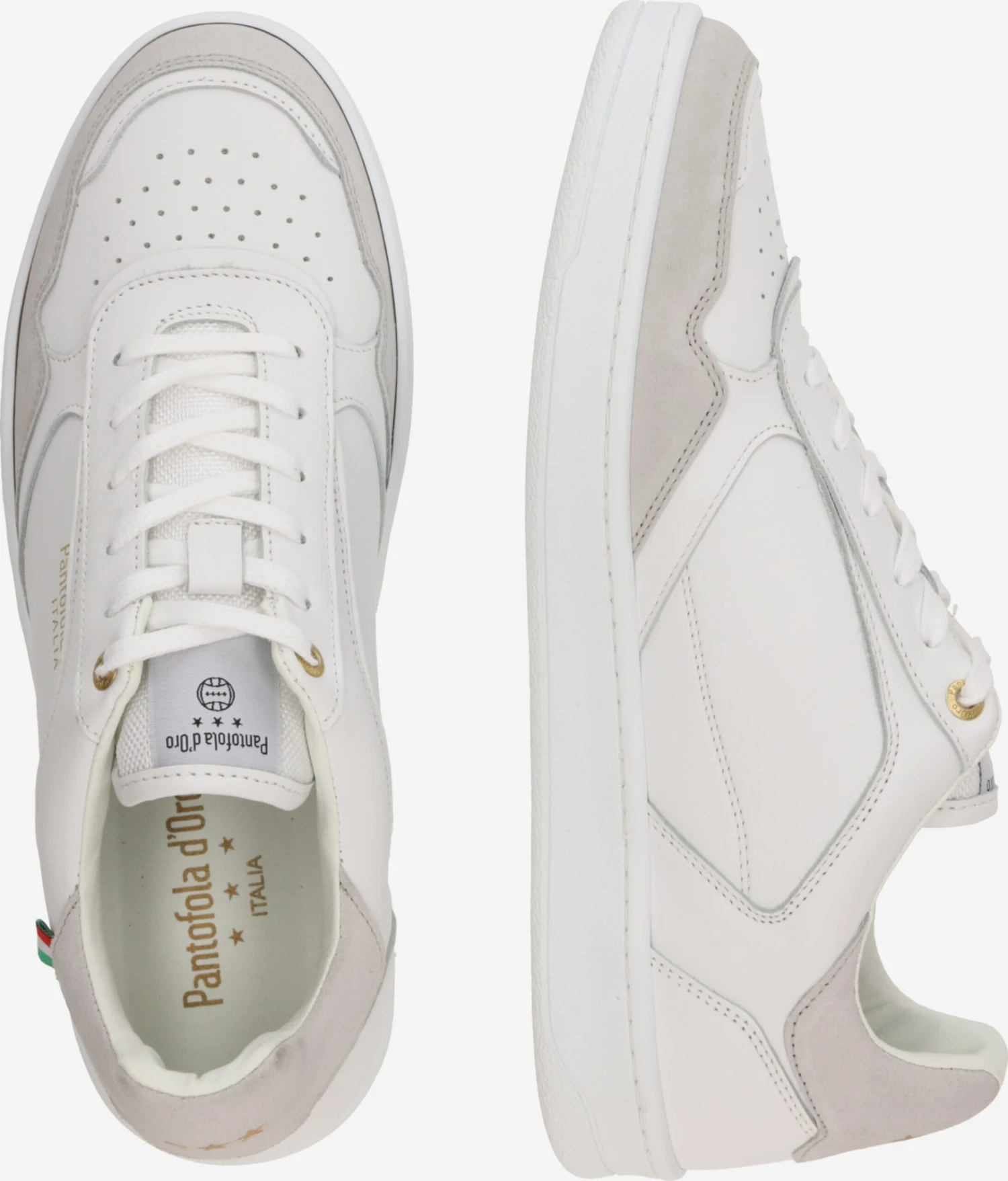 Pantofola D'Oro Casual Sneakers Sneaker Low Vivaro Mænd Hvid 4 Pantofola D'Oro Casual Sneakers Sneaker Low Vivaro Mænd Hvid - Billede 2