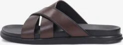 Kazar Tøfler Pantoletter Mænd Kastaniebrun
