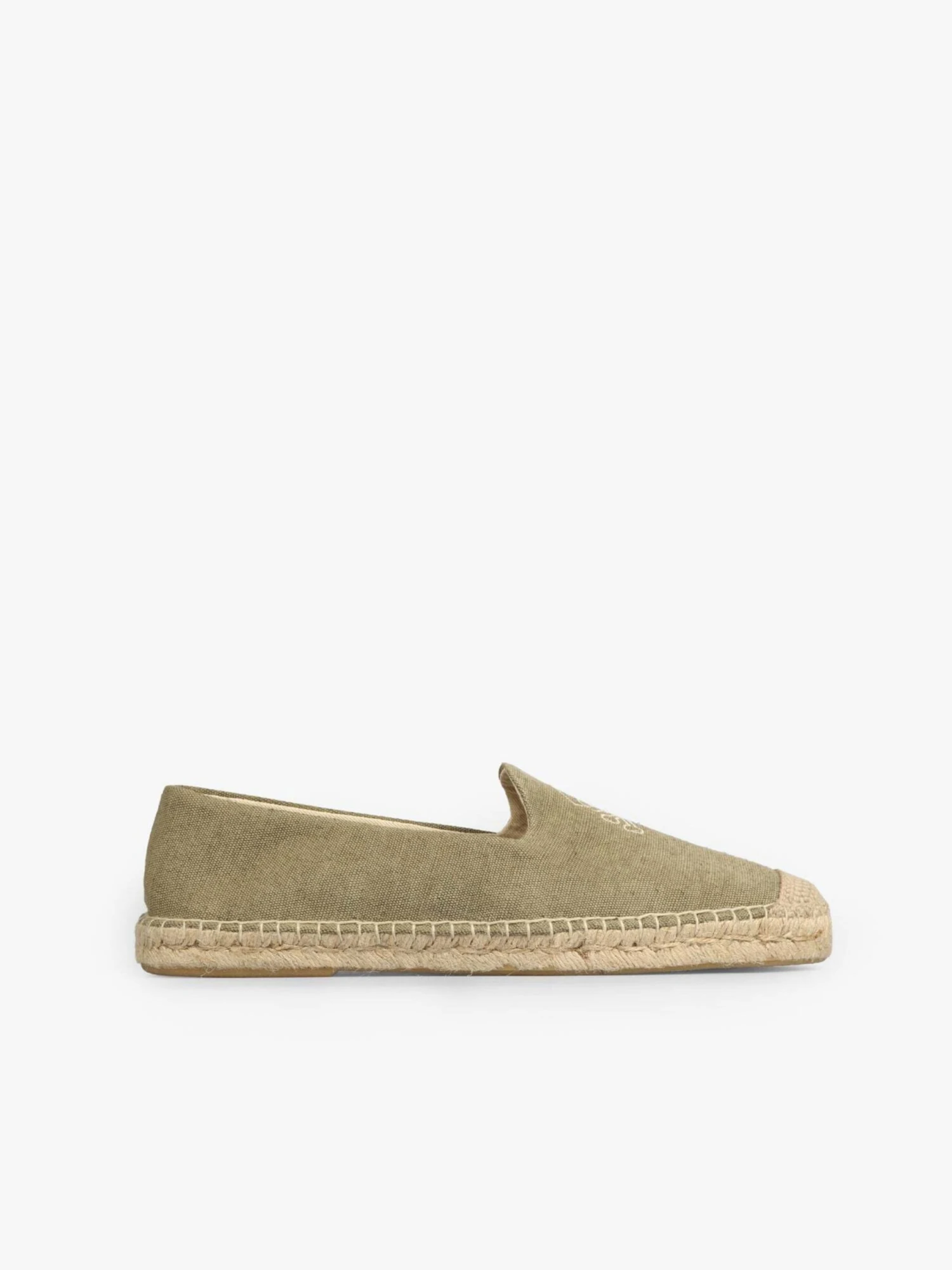 Scalpers Espadriller Espadrillaer Skull Mænd Grøn / Khaki 4 Scalpers Espadriller Espadrillaer Skull Mænd Grøn / Khaki - Billede 2