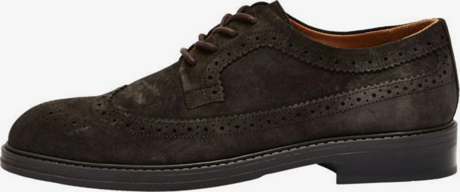 Selected Homme Casual Snøresko Snøresko Mænd Brun 3 Selected Homme Casual Snøresko Snøresko Mænd Brun