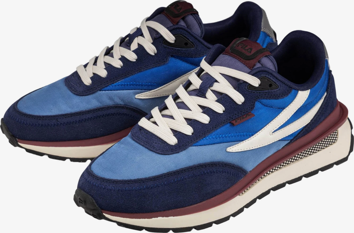 Fila Lave Sko Sporty Snøresko Mænd Blå 5 Fila Lave Sko Sporty Snøresko Mænd Blå - Billede 3