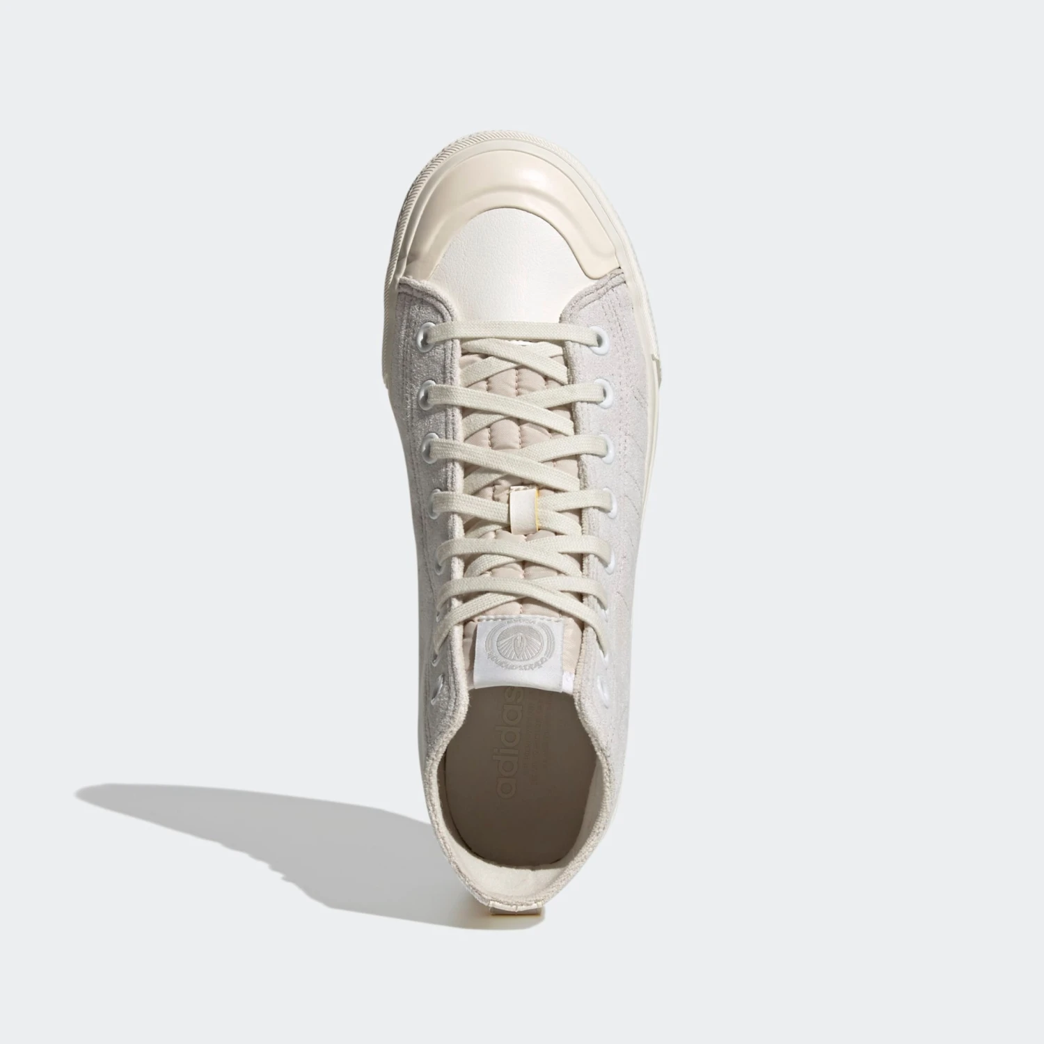 Adidas Originals High Top Sneakers Sneaker High NIZZA HI RF VEGAN ICONS Mænd Grå 5 Adidas Originals High Top Sneakers Sneaker High NIZZA HI RF VEGAN ICONS Mænd Grå - Billede 3