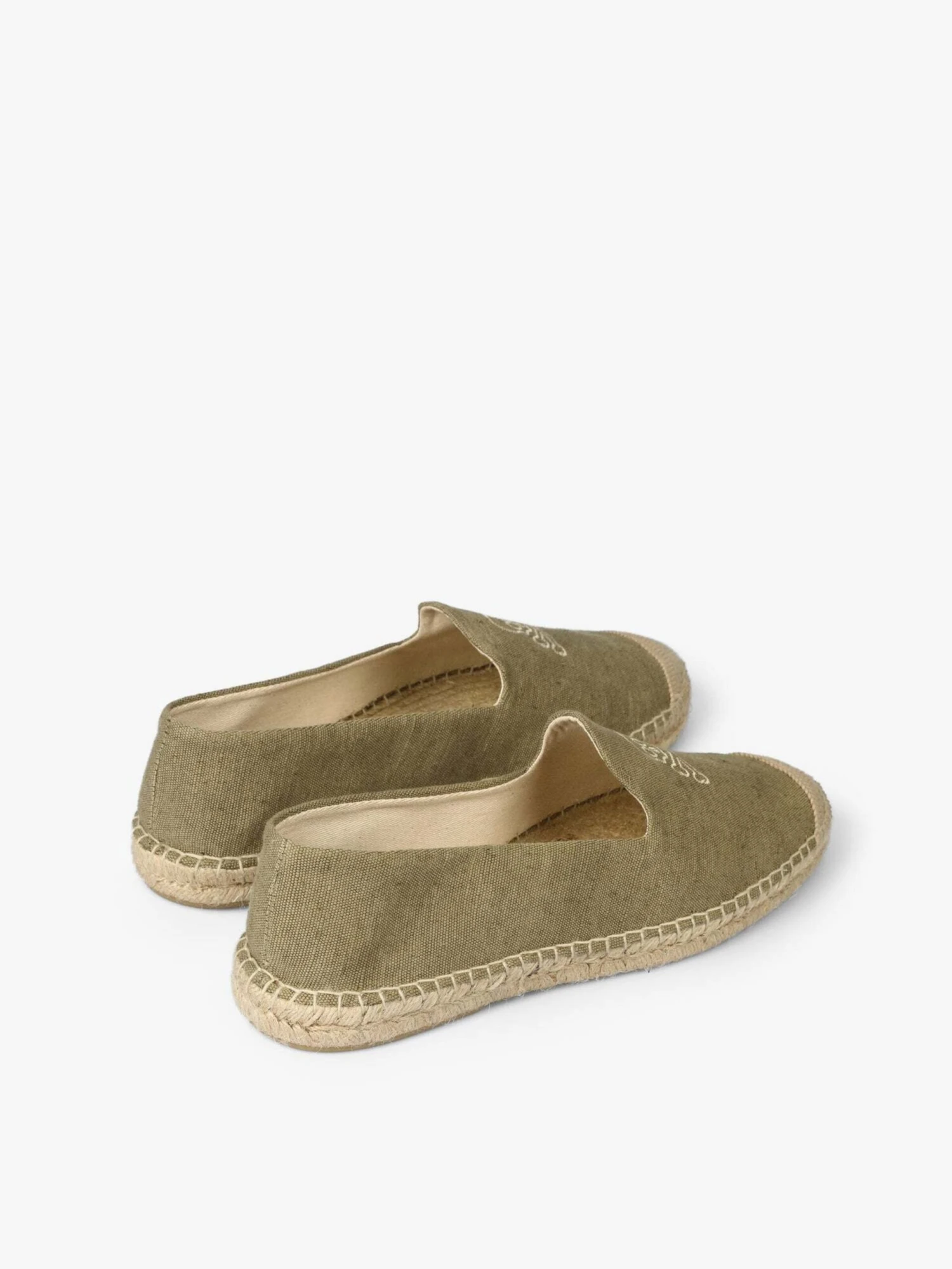 Scalpers Espadriller Espadrillaer Skull Mænd Grøn / Khaki 6 Scalpers Espadriller Espadrillaer Skull Mænd Grøn / Khaki - Billede 4