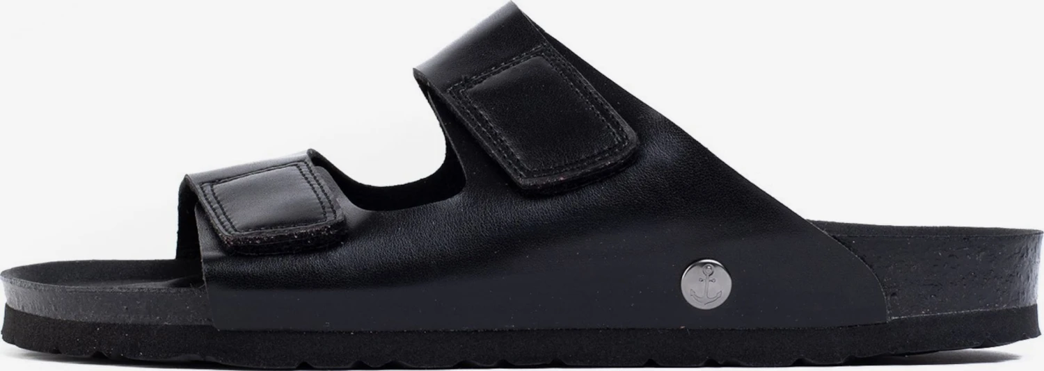 Tøfler Pantoletter Marin Mænd Sort 3 Tøfler Pantoletter Marin Mænd Sort