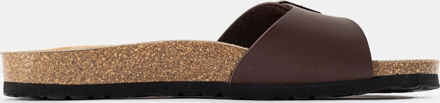 Tøfler Pantoletter Mænd Mørkebrun 5 Tøfler Pantoletter Mænd Mørkebrun - Billede 3