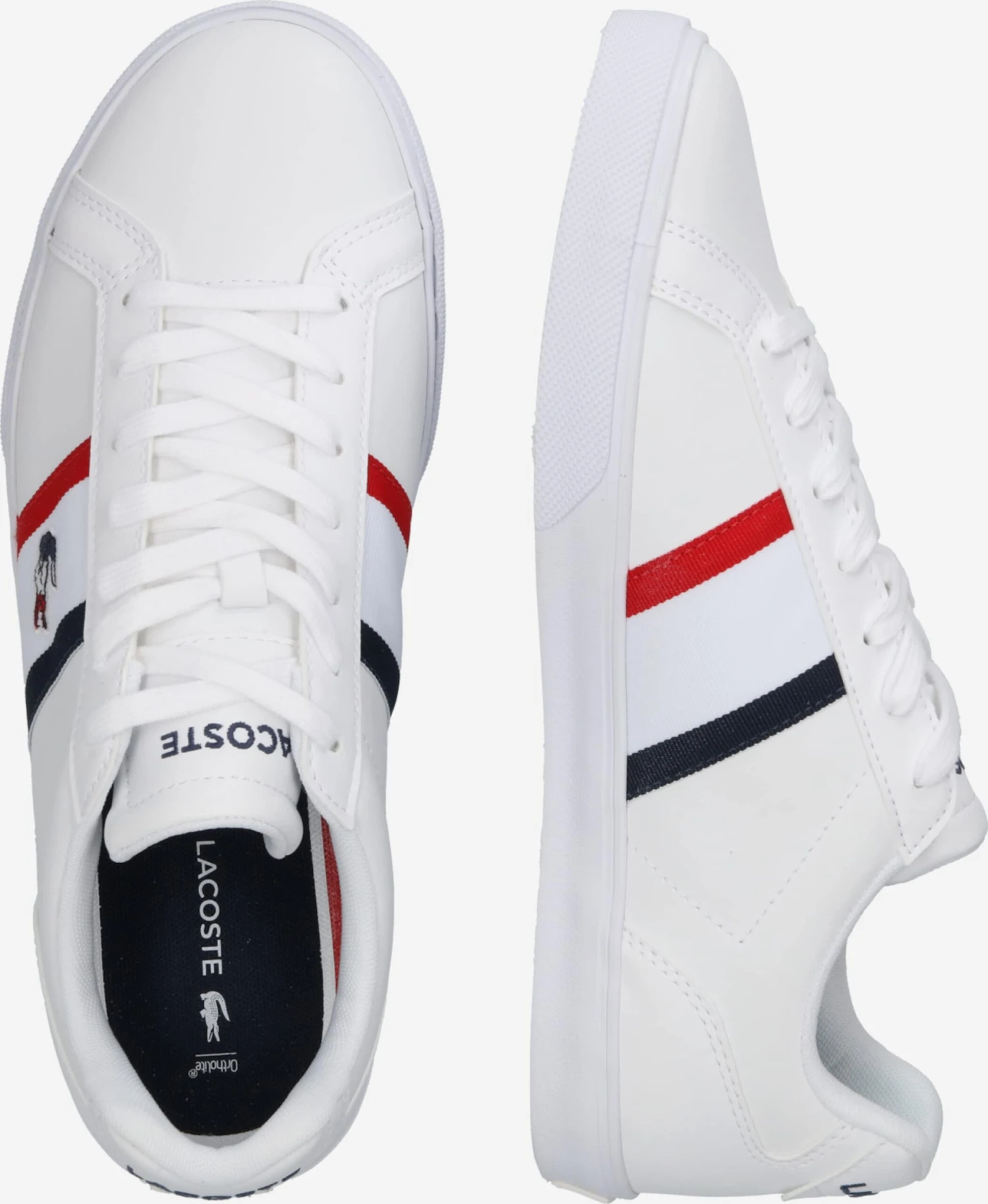 Lacoste Casual Sneakers Sneaker Low Lerond Mænd Hvid 4 Lacoste Casual Sneakers Sneaker Low Lerond Mænd Hvid - Billede 2