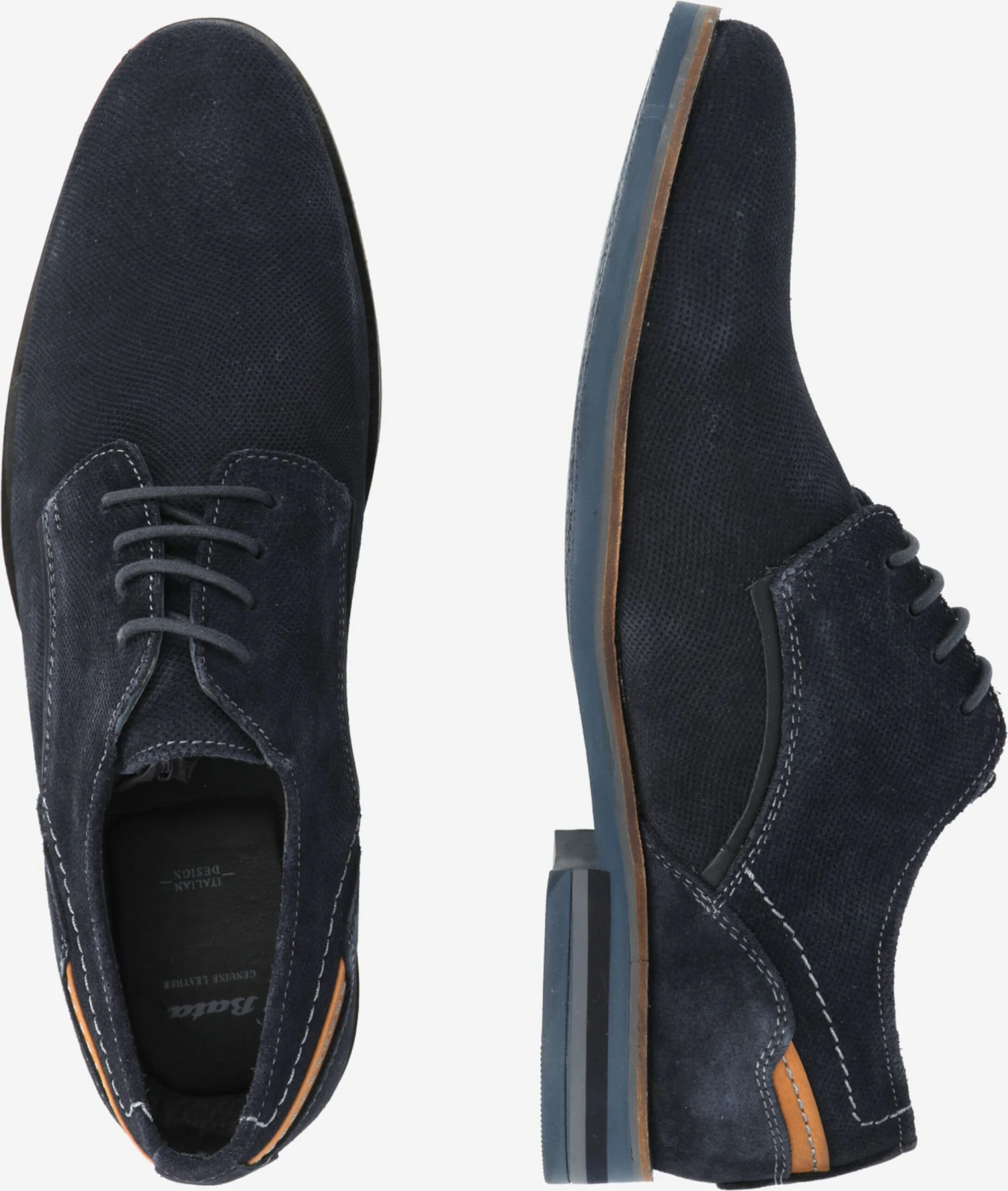 Bata Casual Snøresko Snøresko Mænd Navy 4 Bata Casual Snøresko Snøresko Mænd Navy - Billede 2