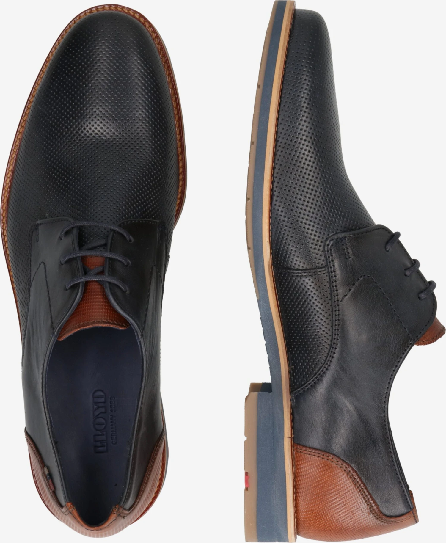 Lloyd Business Sko Snøresko Lagos Mænd Navy 4 Lloyd Business Sko Snøresko Lagos Mænd Navy - Billede 2