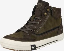 Mustang High Top Sneakers Sneaker High Mænd Khaki / Oliven