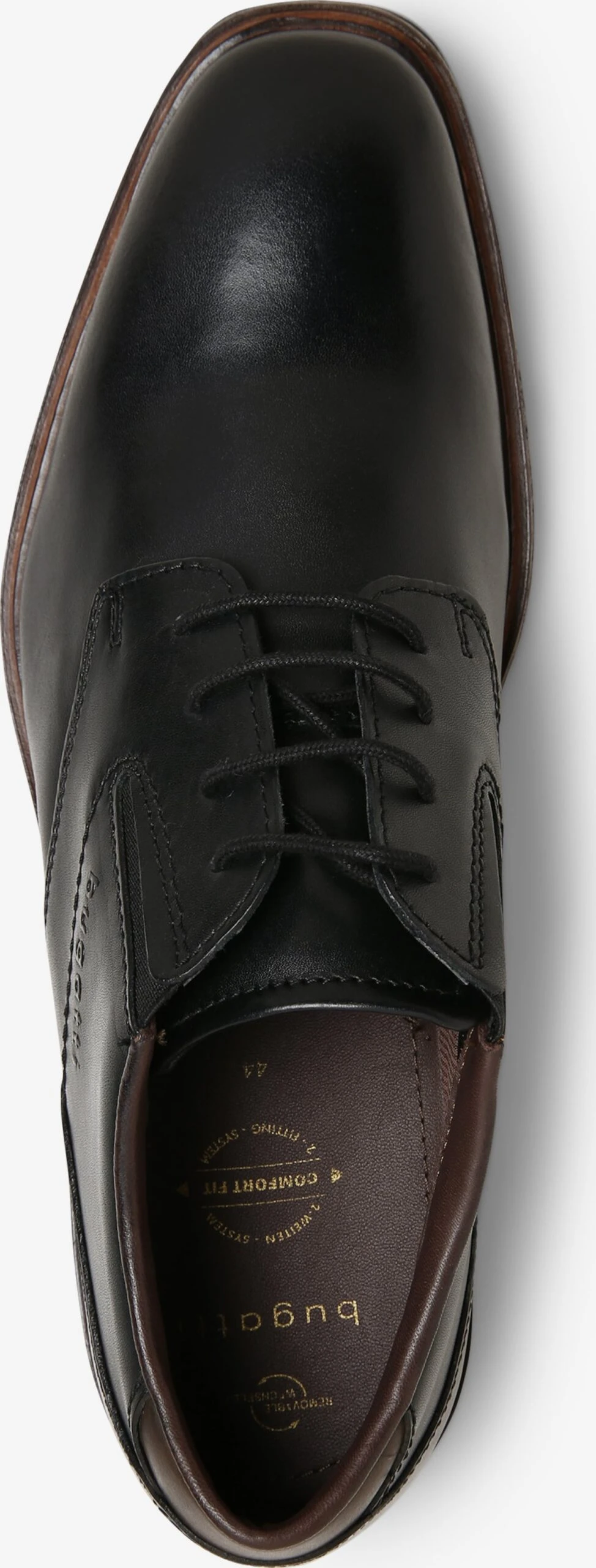 Bugatti Business Sko Snøresko Maika Exko Mænd Sort 7 Bugatti Business Sko Snøresko Maika Exko Mænd Sort - Billede 5