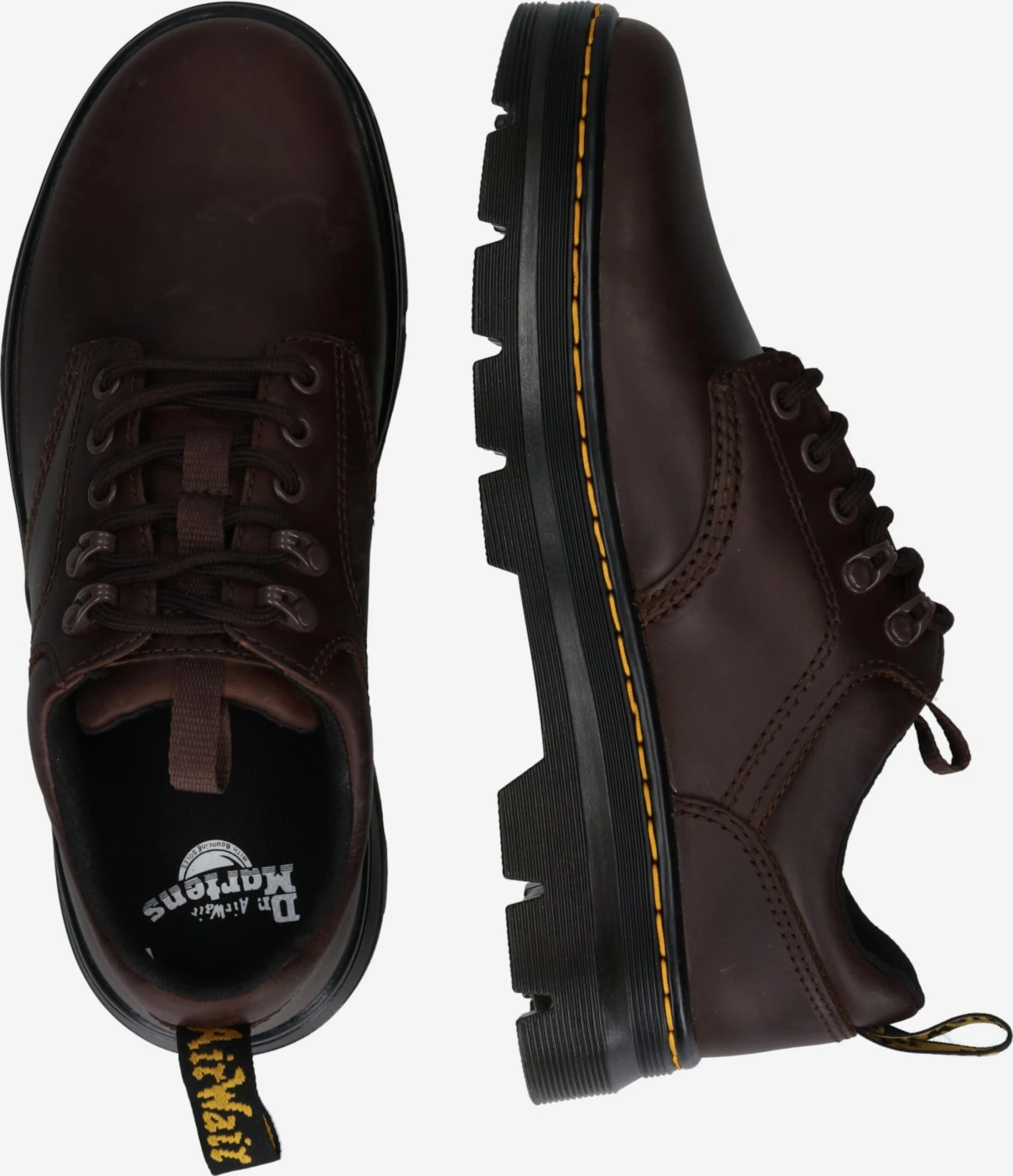 Dr. Martens Casual Snøresko Snøresko Reeder Mænd Mørkebrun 4 Dr. Martens Casual Snøresko Snøresko Reeder Mænd Mørkebrun - Billede 2