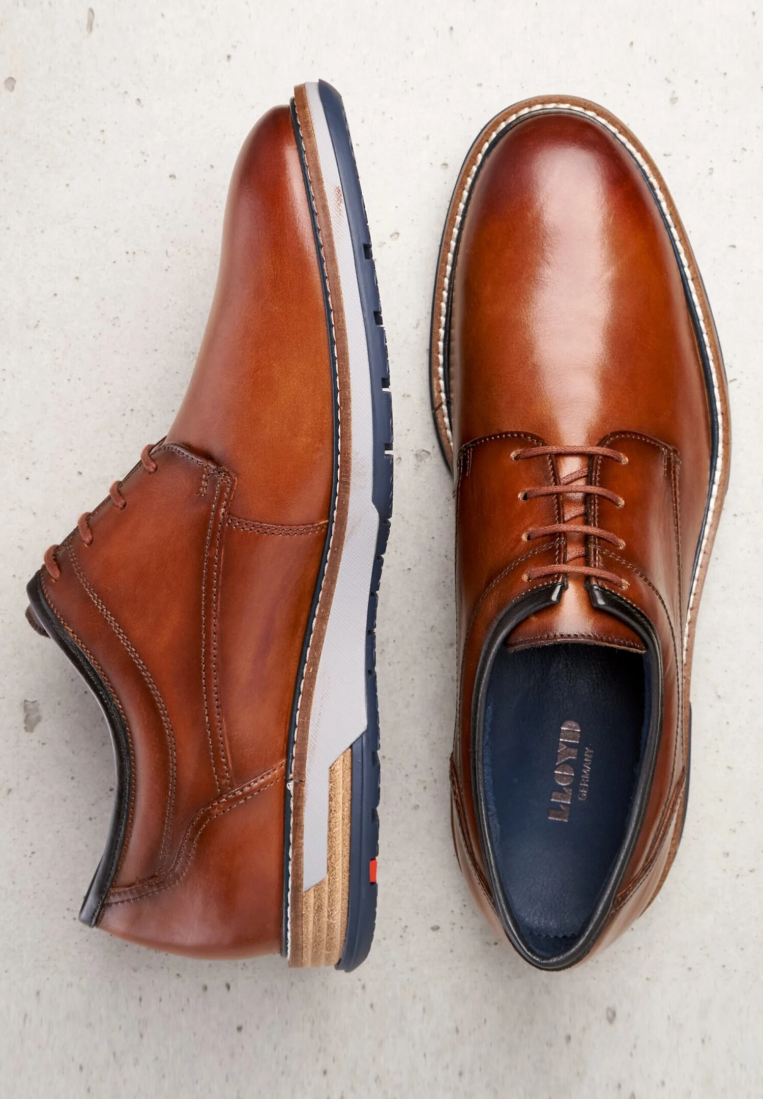 Lloyd Casual Snøresko Snøresko GARCIA Mænd Lysebrun 4 Lloyd Casual Snøresko Snøresko GARCIA Mænd Lysebrun - Billede 2