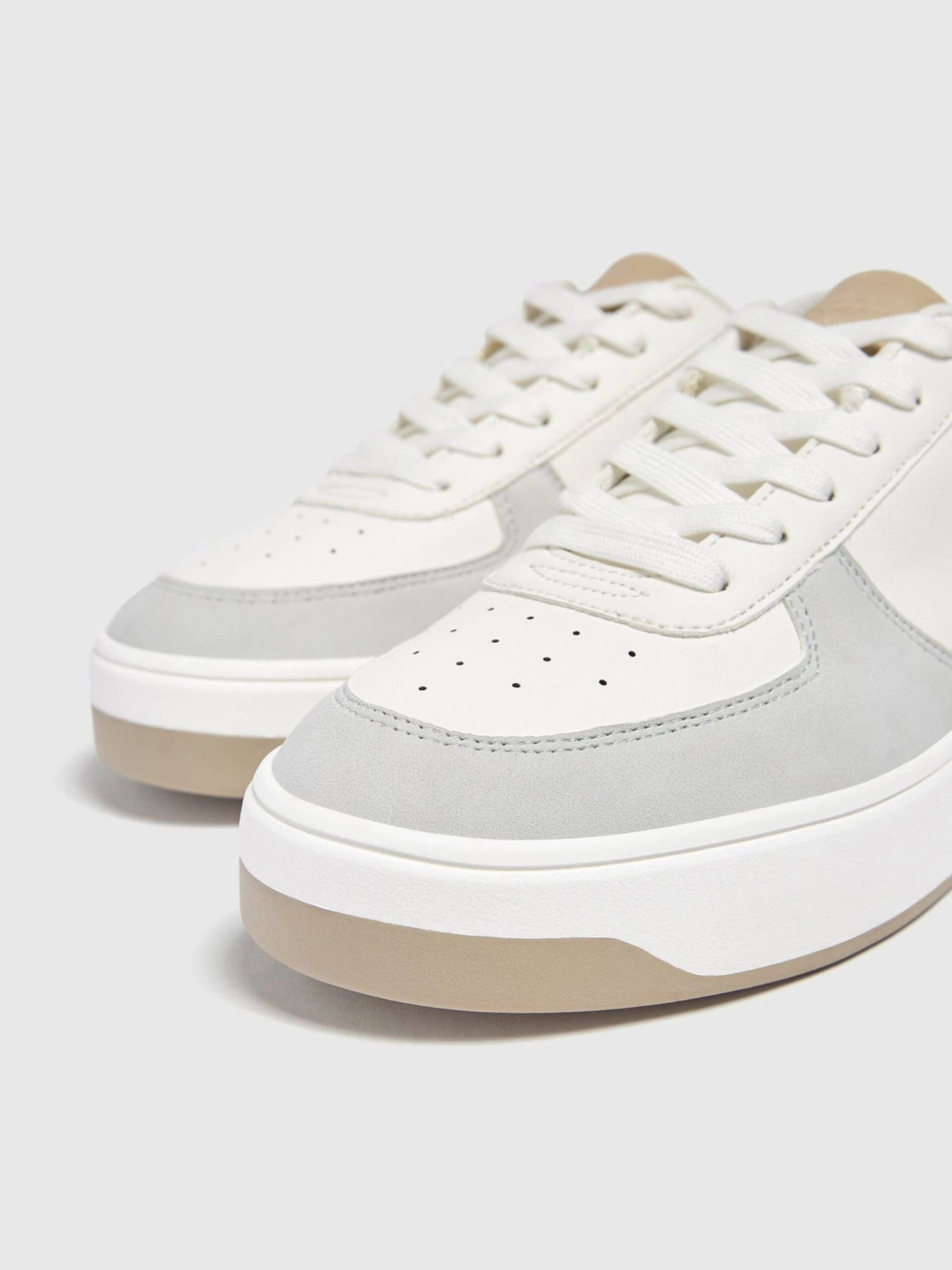 PULL & BEAR Fashion Sneakers Sneaker Low Mænd Nude 7 PULL & BEAR Fashion Sneakers Sneaker Low Mænd Nude - Billede 5