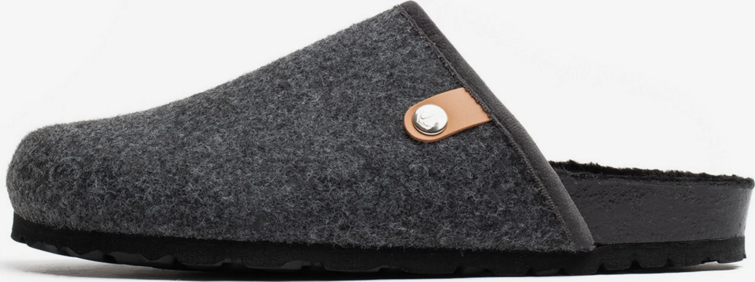 Tøfler Pantoletter Kansas Mænd Mørkegrå 3 Tøfler Pantoletter Kansas Mænd Mørkegrå