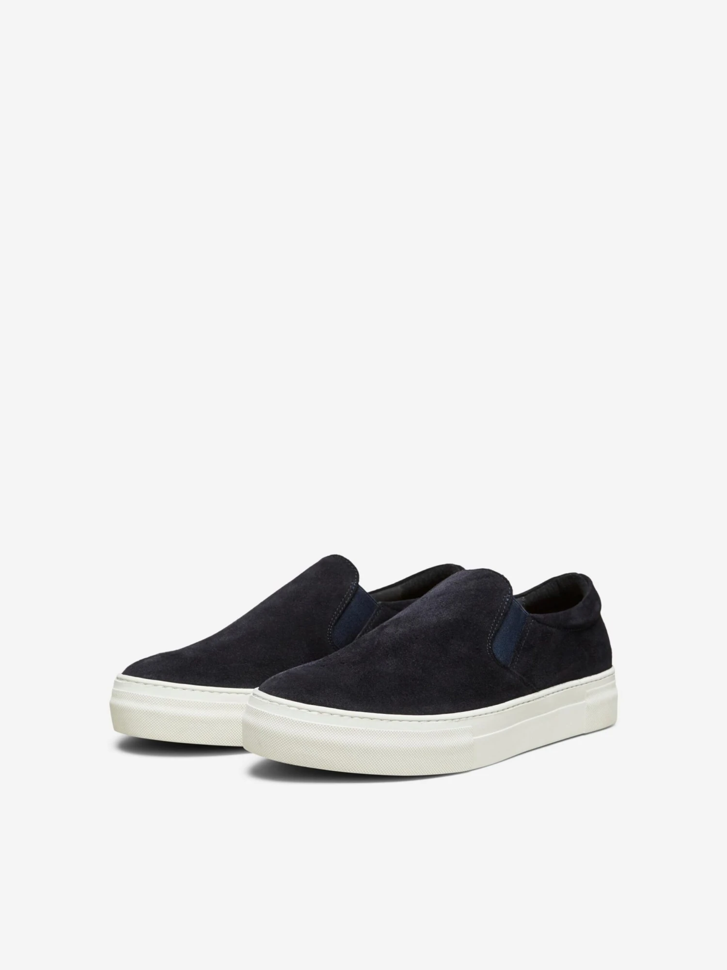 Selected Homme Lukkede Sko Slipper SLHDAVID Mænd Navy 4 Selected Homme Lukkede Sko Slipper SLHDAVID Mænd Navy - Billede 2